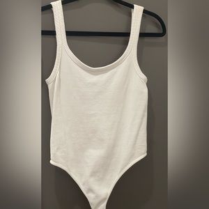 2 for 1 - Vici dolls white spaghetti romper & muscle tank top